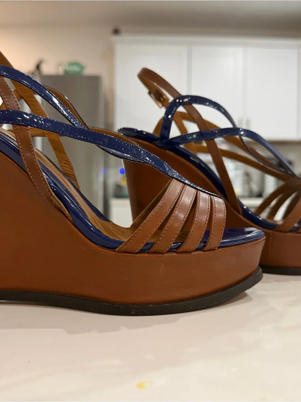 Fendi designer wedge